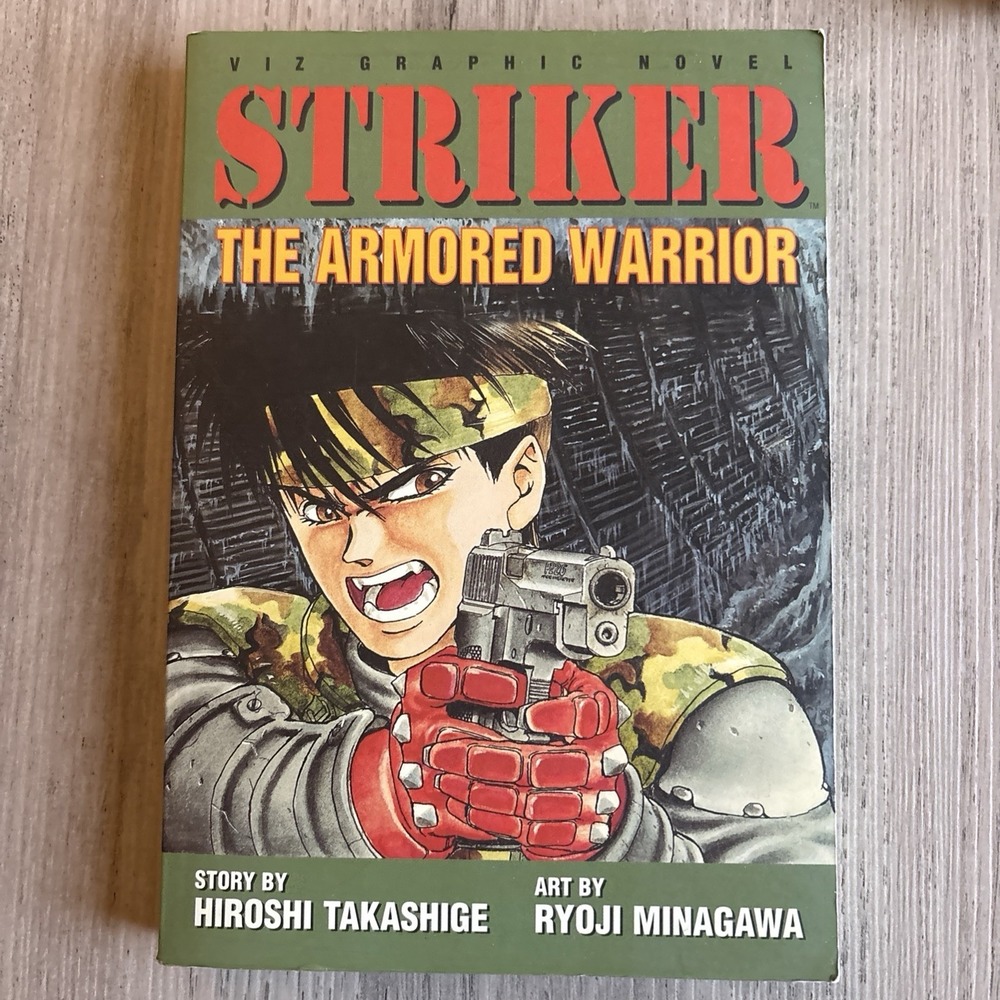 Striker The Armored Warrior Manga Viz Graphic Novel Spriggan Takashige Minagawa